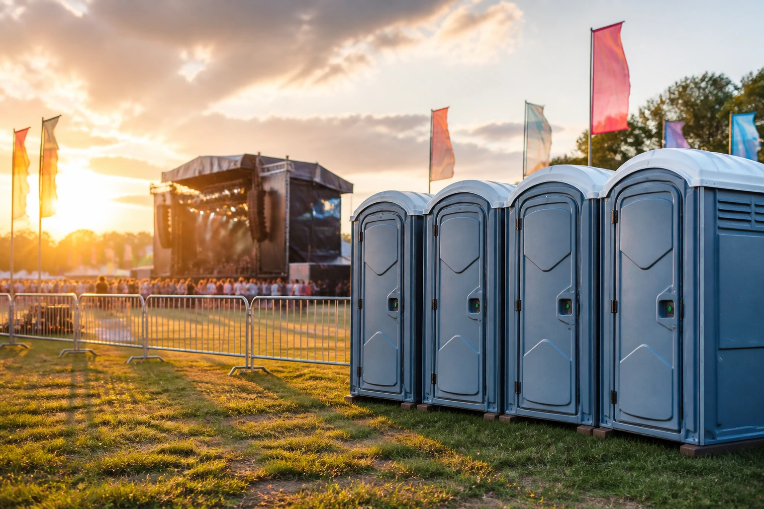 Portable restroom rental planning for Whitehall, MI